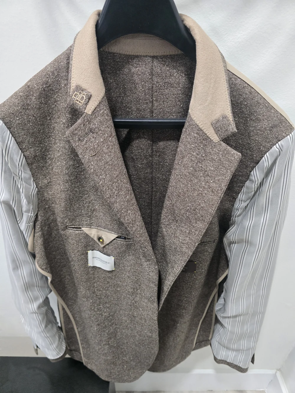 Banana Republic Men's Brown Donegal tweed Sport Coat